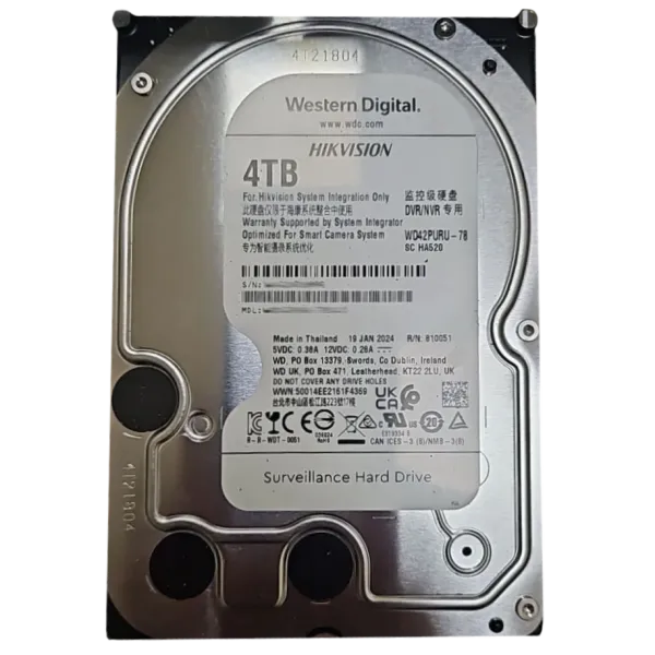 Western Digital WD42PURU-78 4Тб Жорсткий диск внутрішній
