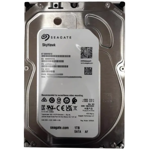 Seagate SkyHawk ST1000VX012 1Тб Жорсткий диск внутрішній