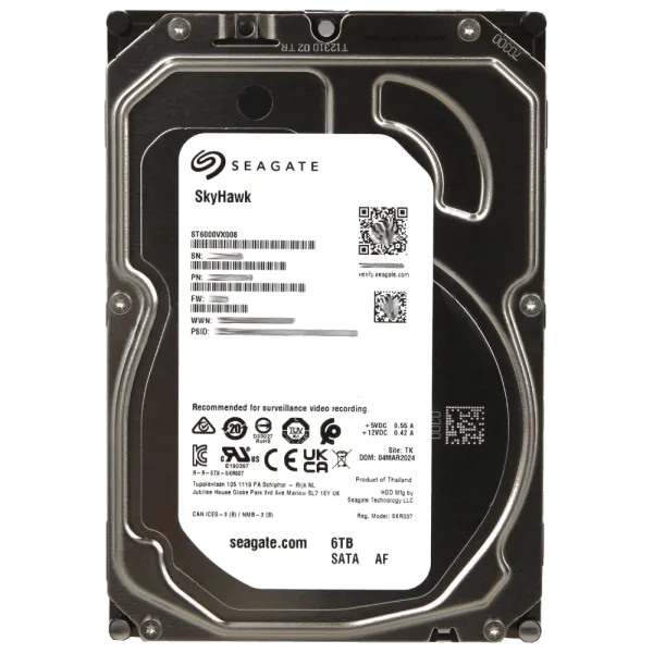 Seagate SkyHawk ST6000VX008 6Тб Жорсткий диск внутрішній