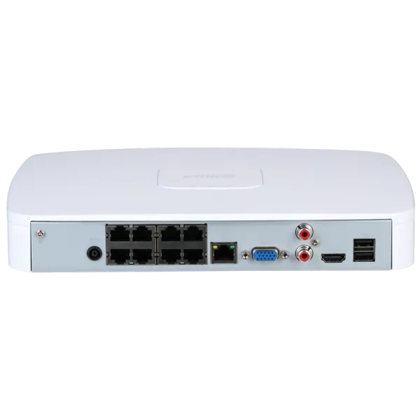 DHI-NVR2108-8P-I2 8-канальний 1U PoE WizSense Відеореєстратор Dahua