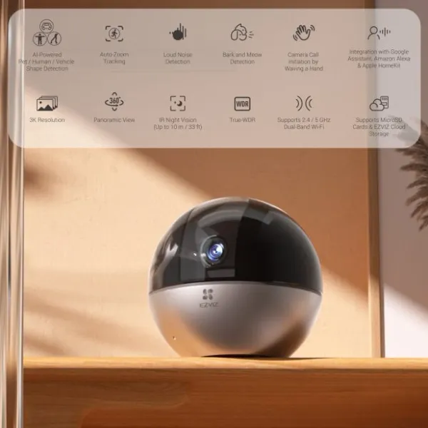 E6 (5W2F,4mm cs-e6) Wi-Fi IP відеокамера Ezviz