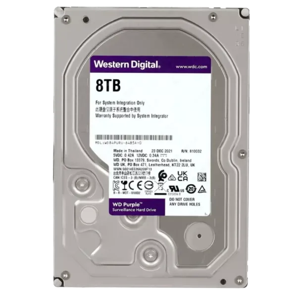 Western Digital WD Purple Surveillance WD83PURU жорсткий диск