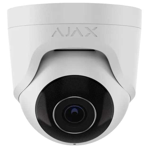 TurretCam (8EU) ASP white 5МП (2.8мм) IP відеокамера Ajax
