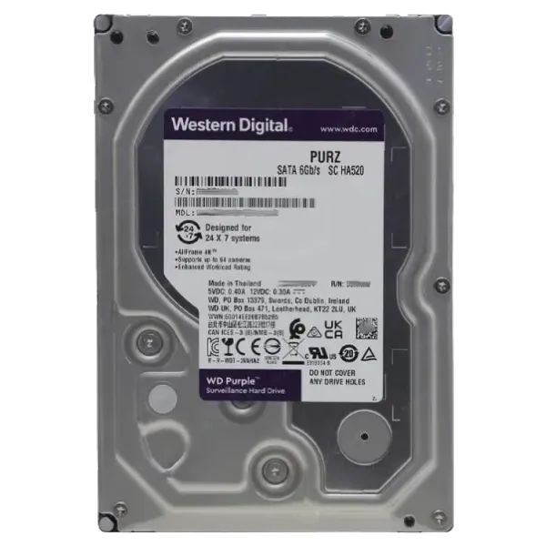 Western Digital Purple (WD23PURZ) 2ТВ 3.5" Жорсткий диск