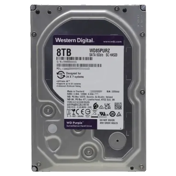 Western Digital Purple WD85PURZ 8Тб Жорсткий диск внутрішній