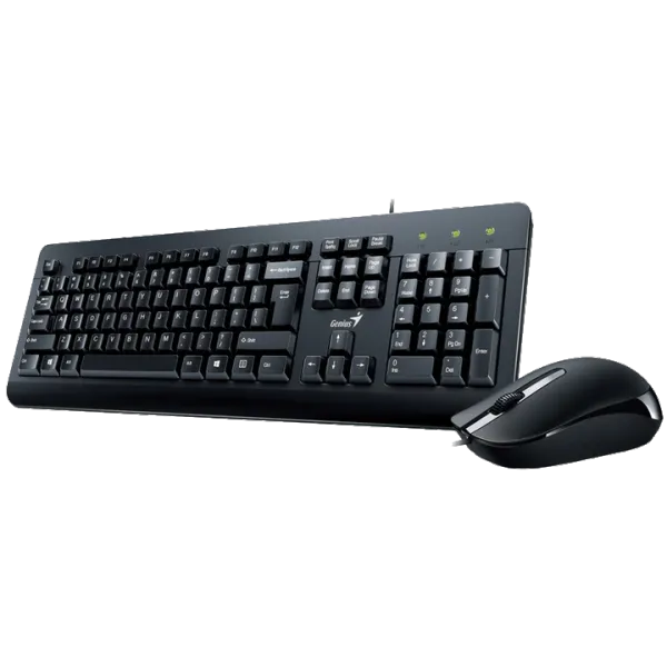 Genius KM-160 Black Ukr (31330001419) Комплект (клавіатура + миша)