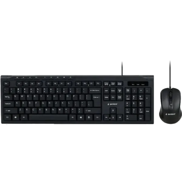 Gembird KBS-UM-03-UA USB (KBS-UM-03-UA) Комплект дротовий
