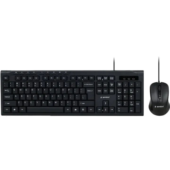 Gembird KBS-UM-03-UA USB (KBS-UM-03-UA) Комплект дротовий