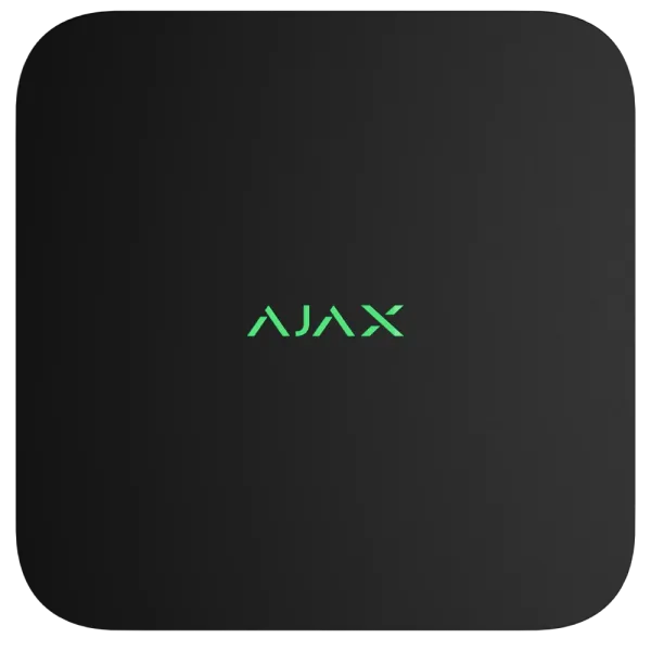 Ajax NVR DC (16ch) black Відеореєстратор