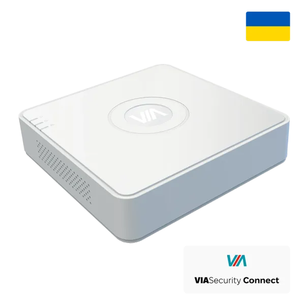 VIA-NVR04V1Q 4-канальний Відеореєстратор VIASecurity