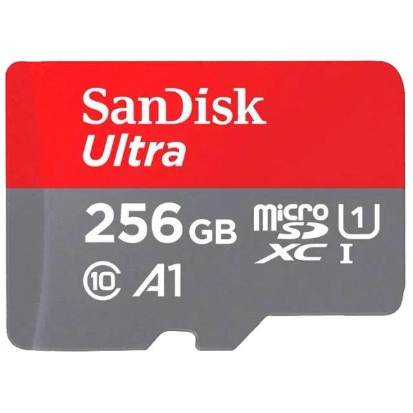 SanDisk 256GB class 10 UHS-I Ultra (SDSQUAC-256G-GN6MN) Карта пам'яті