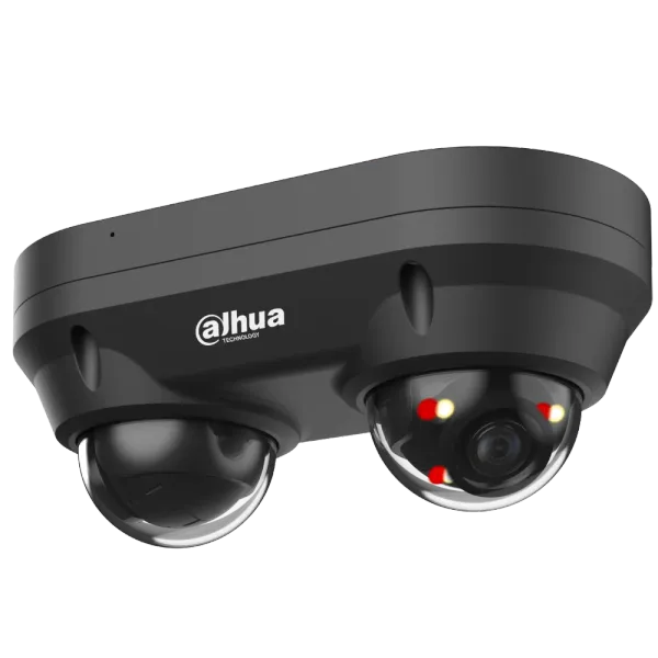 DH-IPC-HDBW2449F-AS-E2-IL-Black 2x4МП IP відеокамера Dahua