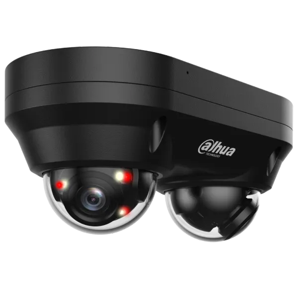 DH-IPC-HDBW2449F-AS-E2-IL-Black 2x4МП IP відеокамера Dahua