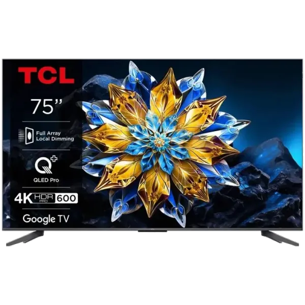 TCL 75C69BPRO Pro 4K Smart Google TV Titan ONKYO Телевізор