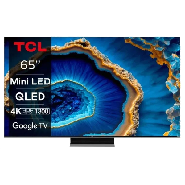 TCL 65MQLED80 MiniLED 4K 144Hz Smart Google TV Titan ONKYO Телевізор
