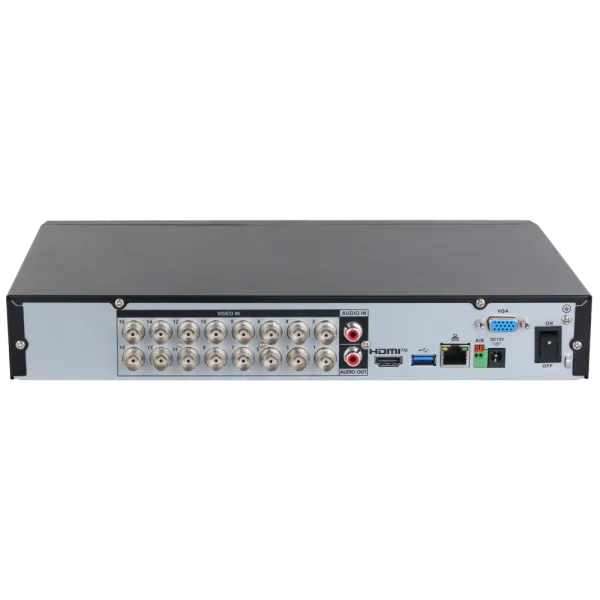DH-XVR5116H-4KL-I3/T 16-канальний Penta-brid 4K Value/5MP WizSense Відеореєстратор Dahua