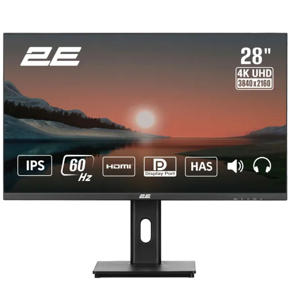 2E L2825B 28" дюйма 3840x2160 IPS Монітор