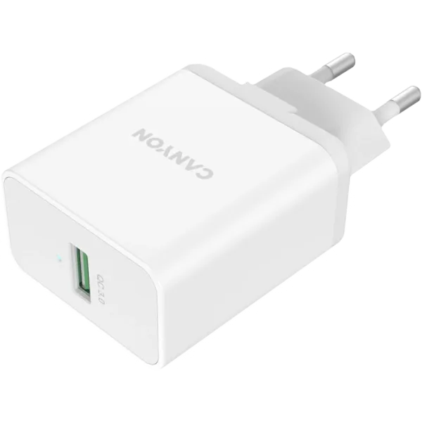 Canyon H-36-01 white (QC 36W) Мережевий зарядний пристрiй
