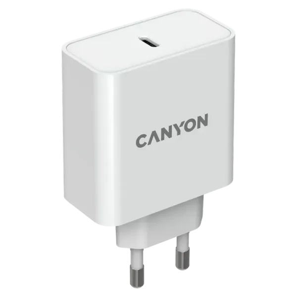 Canyon H-65 white (GAN 65W) Мережевий зарядний пристрiй