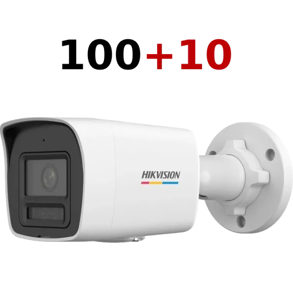 DS-2CD1047G3-LIUF 4МП (2.8мм) 100+10 Комплект IP відеокамер Hikvision