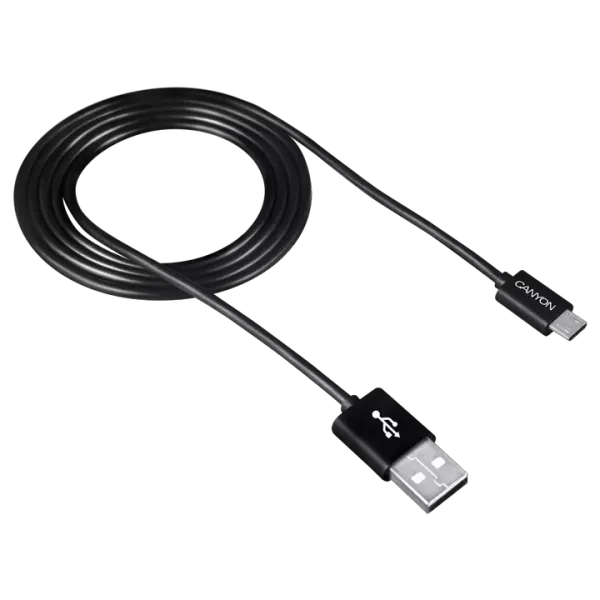 Canyon UM-1B black (Micro USB - USB 2.0) 1м Кабель