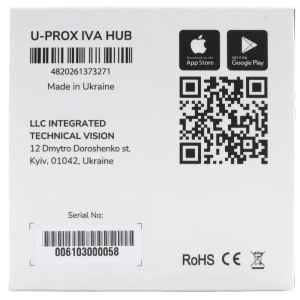 U-Prox IVA HUB cloud adapter Адаптер хмарного відеоспостереження