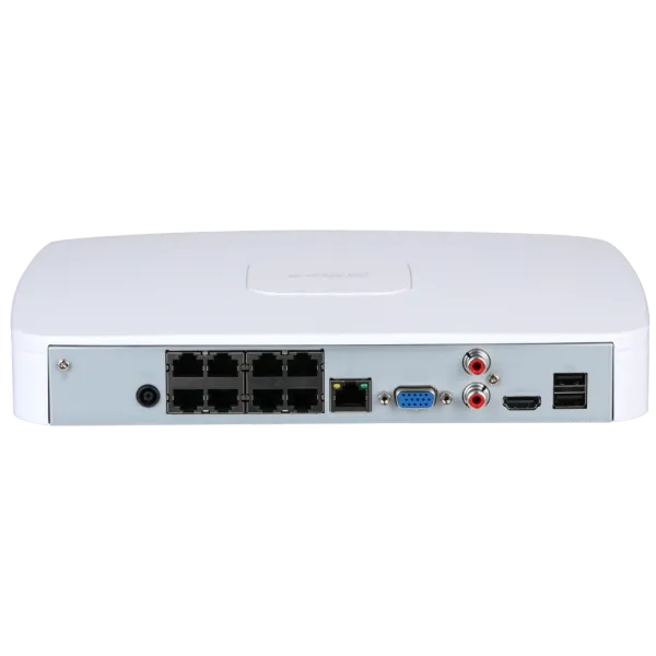 Dahua DHI-NVR2108-4KS3 Smart 1U 8PoE 1HDD Lite Відеореєстратор
