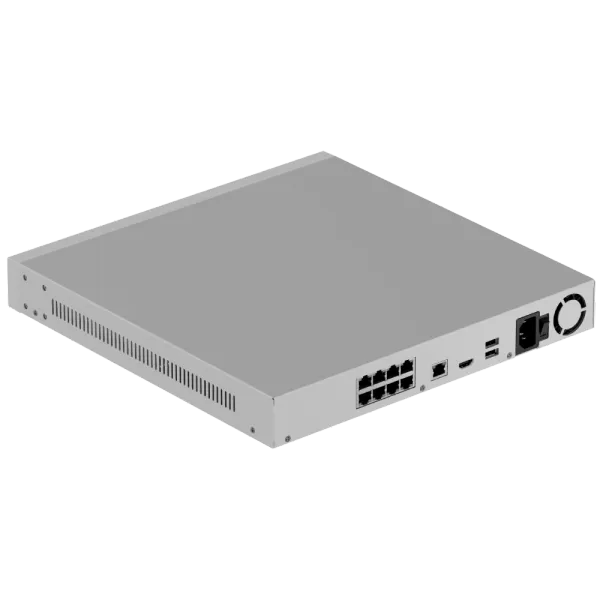 Ajax Superior NVR H2DAI8PAC (8ch) white 24ТБ PoE AI Відеореєстратор