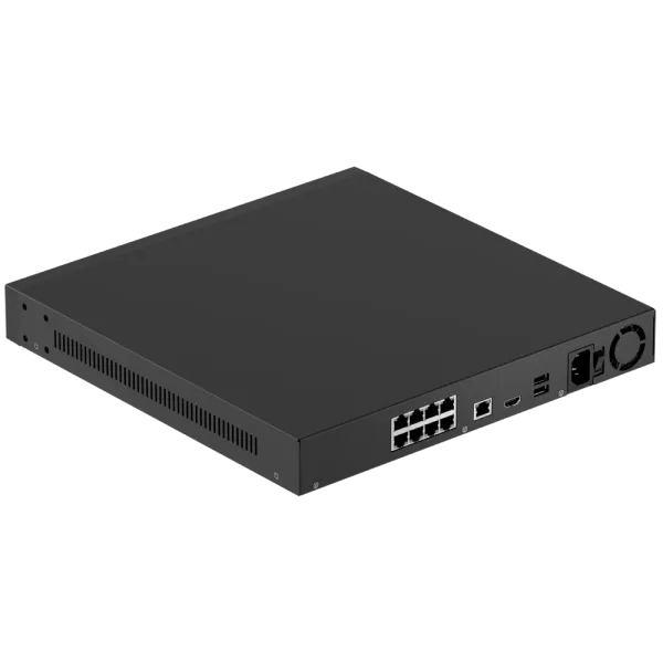 Ajax Superior NVR H2DAI8PAC (16ch) black 24ТБ PoE AI Відеореєстратор