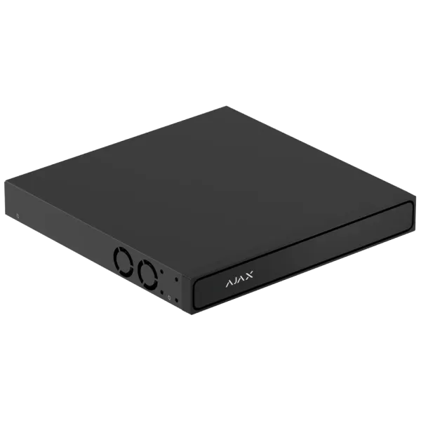 Ajax Superior NVR H2DAI8PAC (16ch) black 24ТБ PoE AI Відеореєстратор