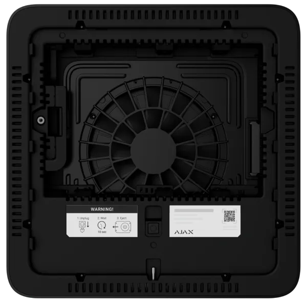 Ajax NVR HDC (16ch) (8EU) ASP black Мережевий відеореєстратор
