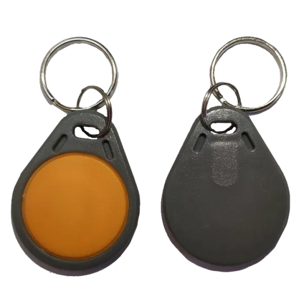 KEYFOB EM Grey/Yellow RFID брелок