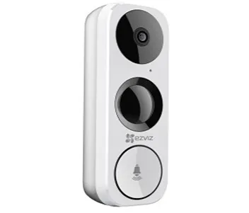 CS-DB1(A0-1B3WPFR) 3Мп хмарний Wi-Fi дверний відеодзвінок Ezviz