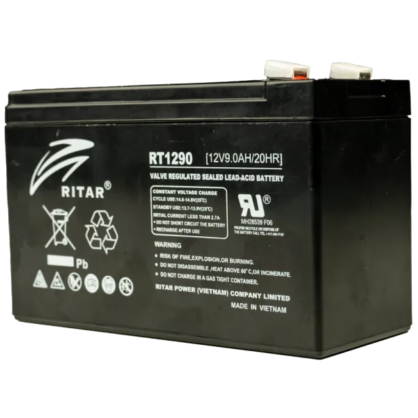 Ritar RT1290 9А•г 12В Свинцево-кислотна акумуляторна батарея