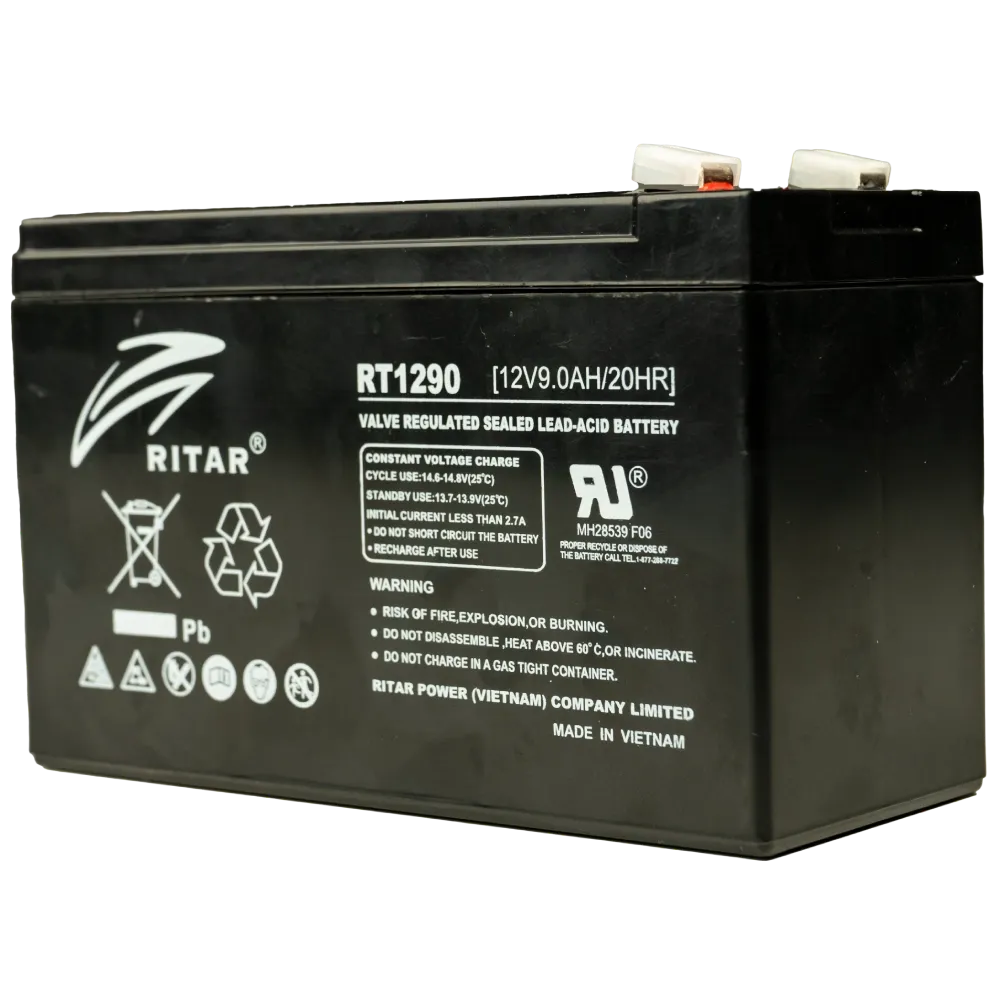 Ritar RT1290 9А•г 12В Свинцево-кислотна акумуляторна батарея