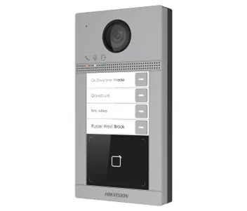 DS-KV8413-WME1 2 Мп IP виклична панель на 4 абонента c ІК підсвічуванням і Wi-Fi