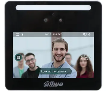 DHI-ASA3213GL-MW Термінал обліку робочого часу з функцією розпізнавання осіб