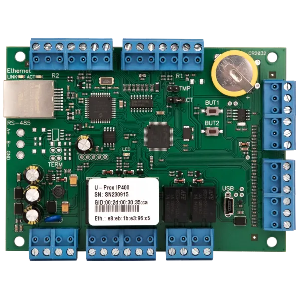 U-Prox IP400 IP універсальний Контролер для двох дверей