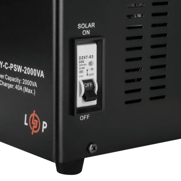 LOGICPOWER LPY-С-PSW-2000VA (1400Вт) MPPT 24В Джерело безперебійного живлення