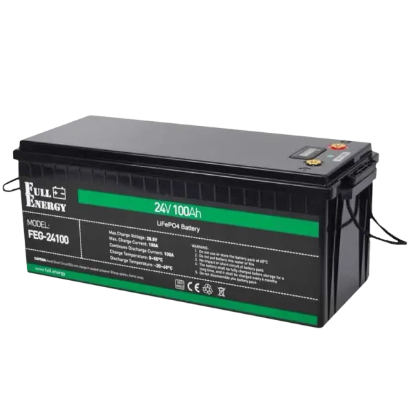 Full Energy FEG-24100 LiFePO4 Акумулятор LiFePO4 24В 100А•г