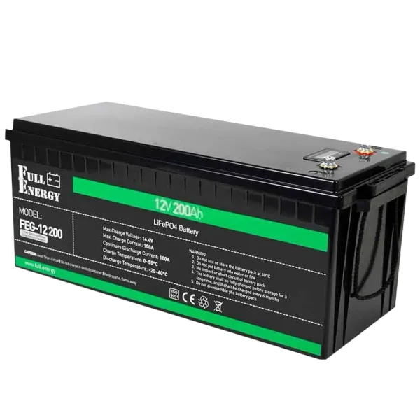 Full Energy FEG-12200 Акумулятор LiFePO4 12В 200А•г