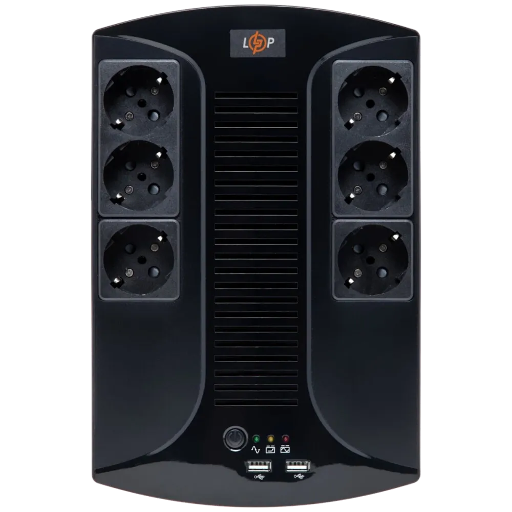 Logicpower LP 650VA-6PS (455Вт) Джерело безперебійного живлення