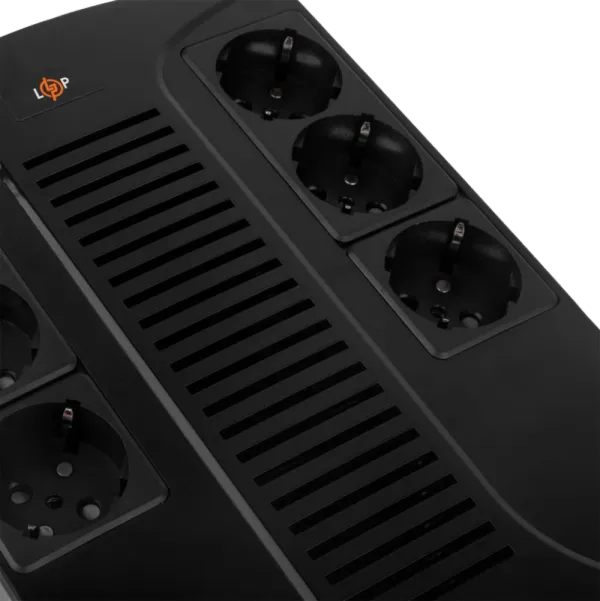 Logicpower LP 650VA-6PS (455Вт) Джерело безперебійного живлення