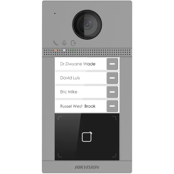 DS-KV8413-WME1(B)/Flush 2 Мп IP виклична панель з Wi-Fi