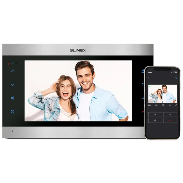 SL-10IPTHD (silver+black) Відеодомофон 10 "Slinex