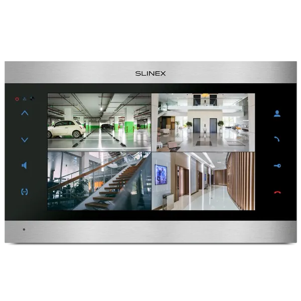SL-10IPTHD (silver+black) Відеодомофон 10 "Slinex