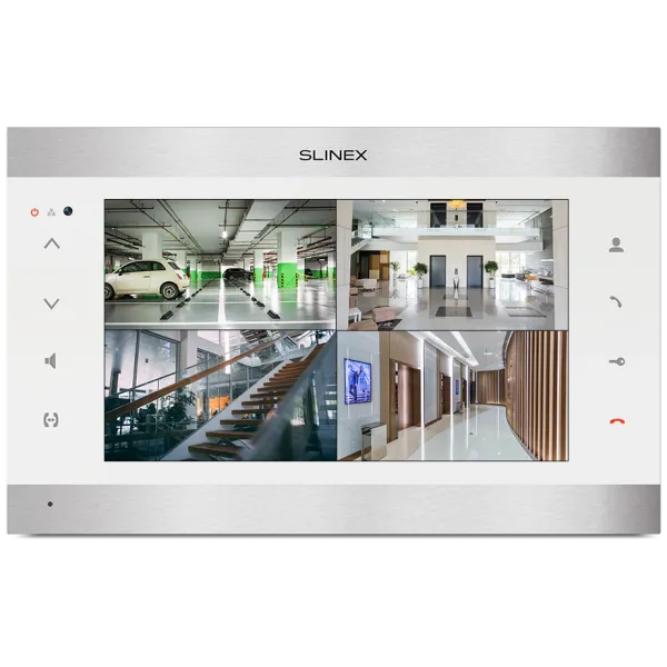 SL-10IPTHD (silver+white) Відеодомофон 10 "Slinex