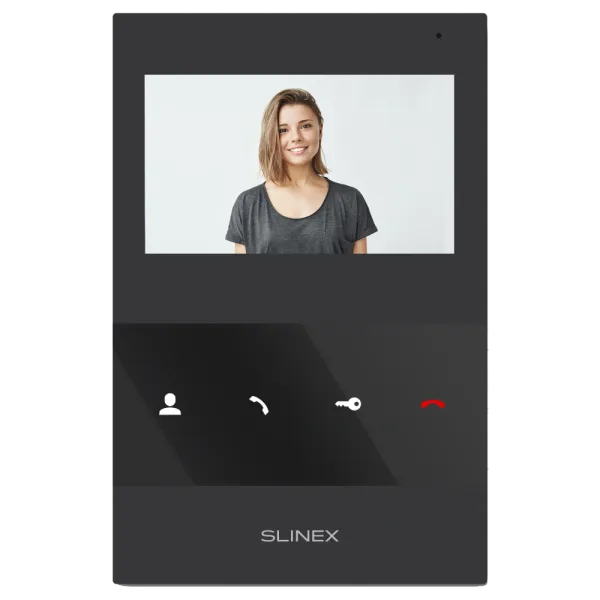 SQ-04M 4" дюйми (black) Відеодомофон Slinex