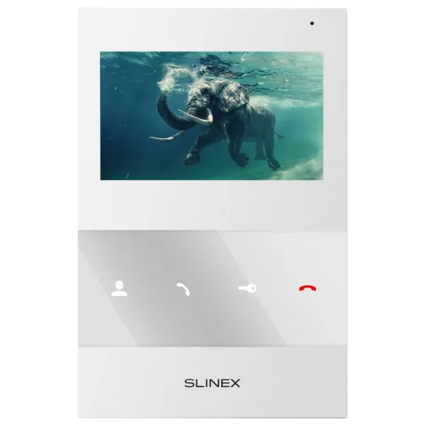 SQ-04M 4.3" дюймів (white) Відеодомофон Slinex