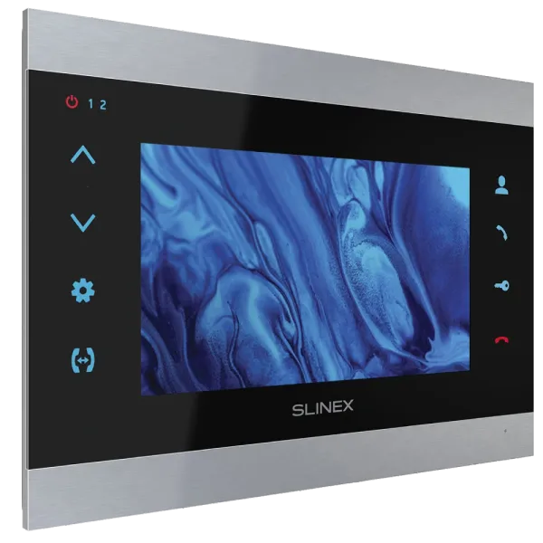 SL-07IPHD (silver/black) Відеодомофон 7" Slinex